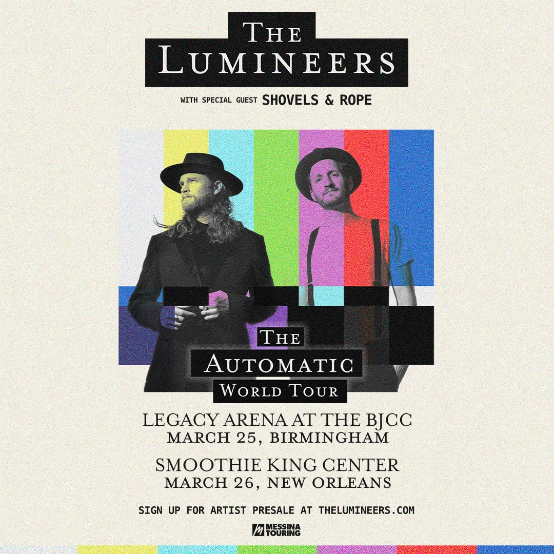 Shovels and Rope The Automatic World Tour Poster 2026